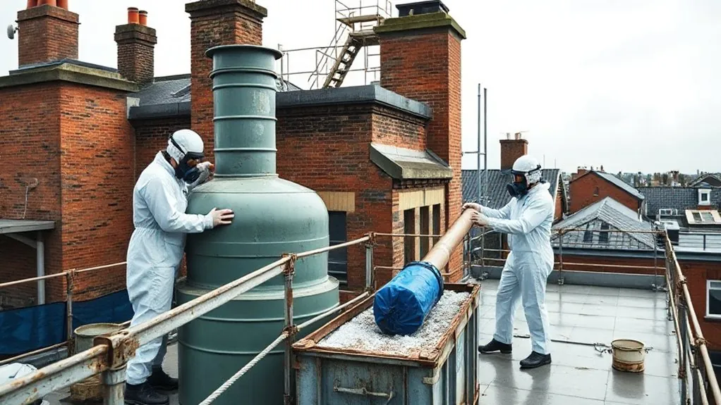Water Tank & Flue Removal in Stockwell — HSE-licensed specialists